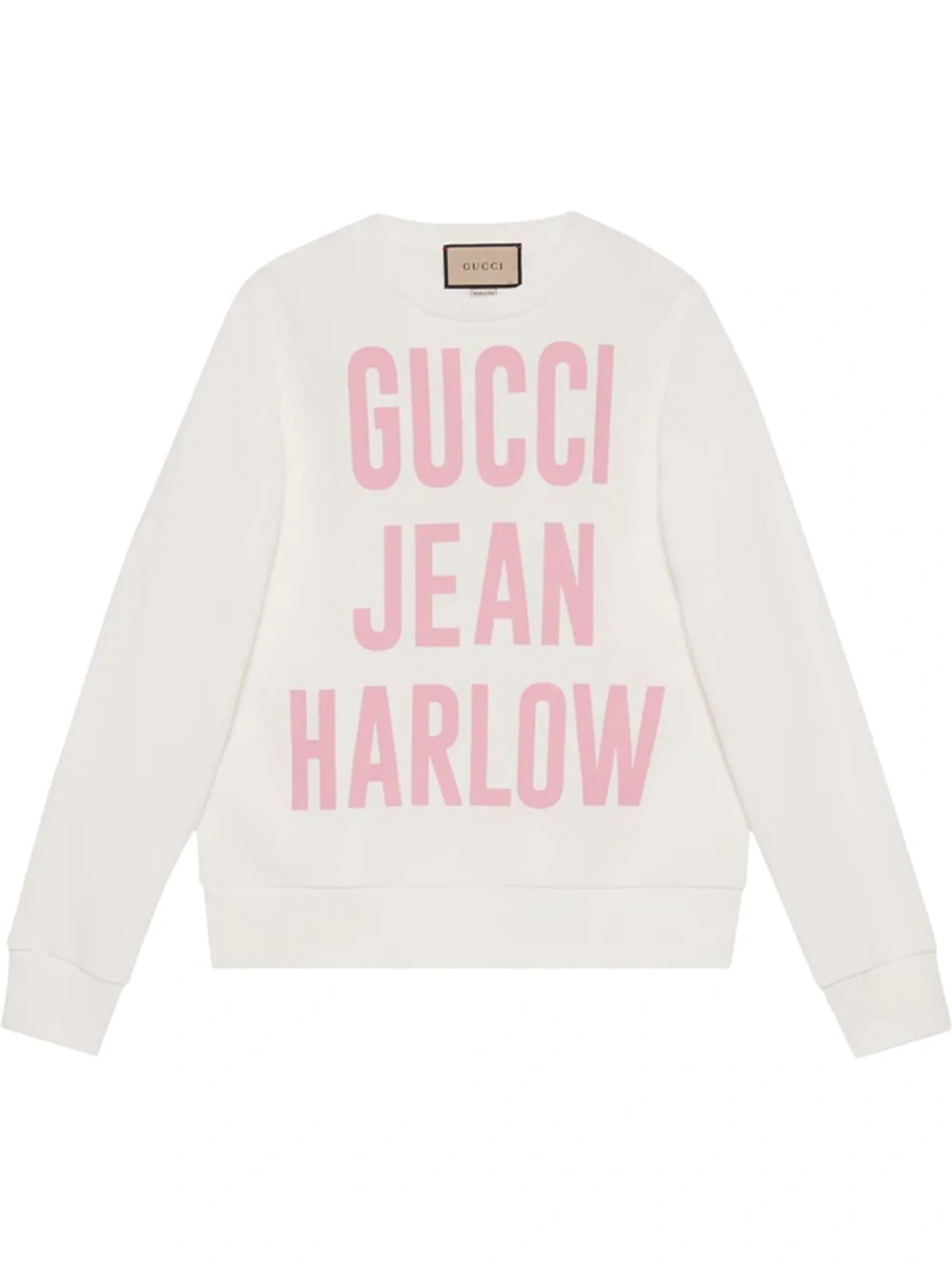 Gucci Jean Harlow Sweatshirt In Weiss | ModeSens