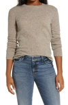 Project Naadam Naadam Crewneck Cashmere Sweater In Timber
