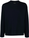 ROBERTO COLLINA CREW-NECK COTTON JUMPER