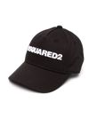 Dsquared2 Embroidered Logo Baseball Cap In Black