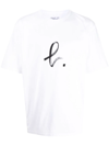 Agnès B. Chris B-motif T-shirt In White