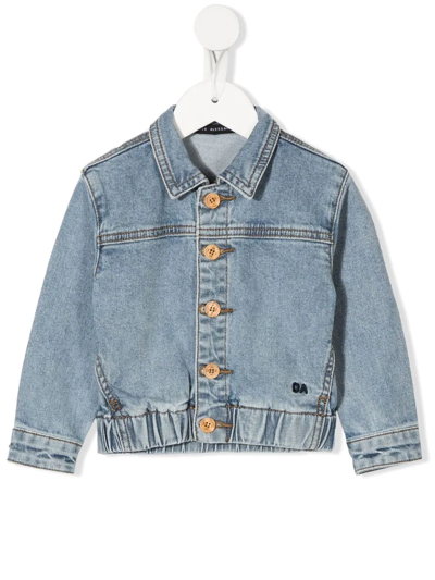 Daniele Alessandrini Babies' Button-up Denim Jacket In Blue