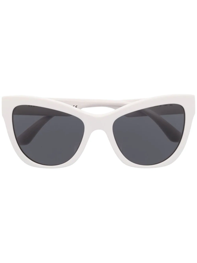 Versace Ve4417u Oversized Sunglasses In Dark Grey