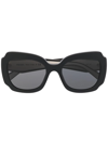 Prada Oversized-frame Sunglasses In White