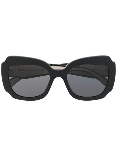 Prada Oversized-frame Sunglasses In Black