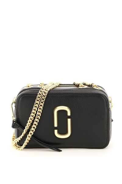 Marc Jacobs The Snapshot Camera Bag With Chain In Black