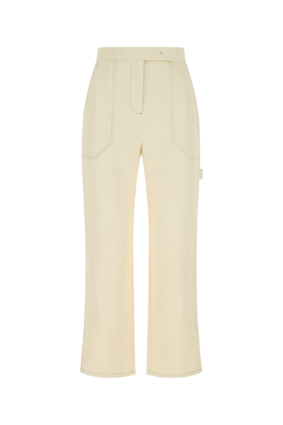 Max Mara Alete Trousers In White