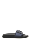 FENDI RUBBER SLIDES WITH LOGO