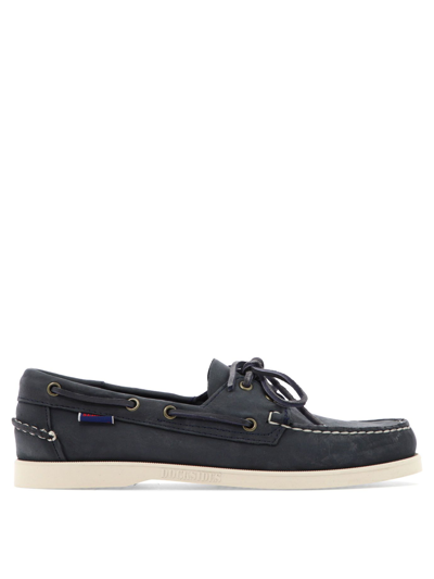 Sebago Scarpe Basse Mocassini Uomo Blu In Blue