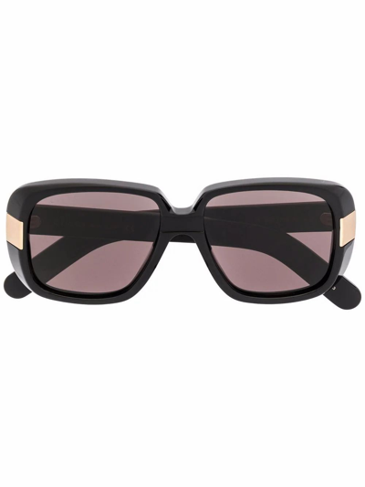 Gucci Women's  Black Metal Sunglasses