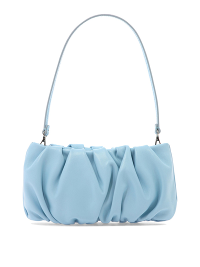 Staud "bean" Shoulder Bag In Light Blue