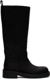 Ann Demeulemeester Black Jose Boots In 099 Black