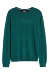 Nordstrom Cashmere Crewneck Sweater In Green Trekking