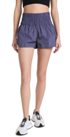 Fp Movement By Free People The Way Home Running Shorts In Deep Sea