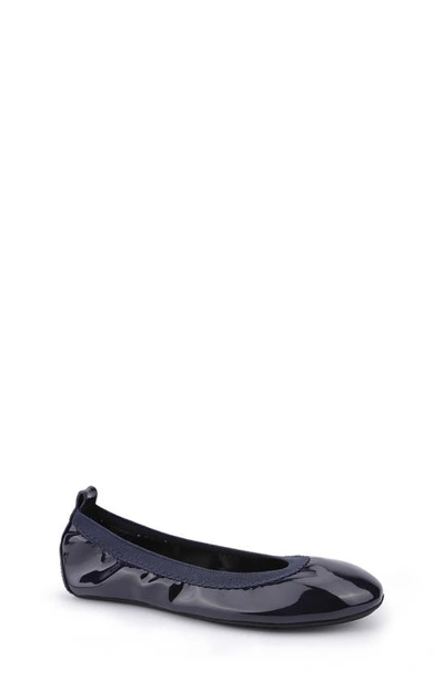 Yosi Samra Kids' Miss Samara Ballet Flat In Navy