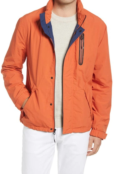 Cole Haan Men's Water-resistant Packable Field Jacket In Orange