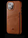 Bullstrap Sienna Portfolio Iphone Case In Brown