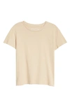 Nili Lotan Brady Cotton Jersey T-shirt In Khaki