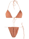 Oseree Oséree Women's Orange Polyamide Bikini In Orange