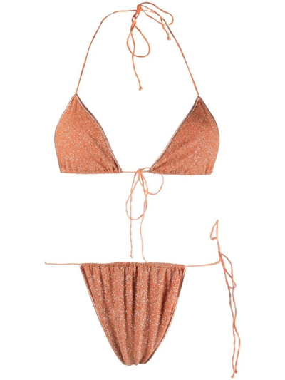 Oseree Oséree Women's Orange Polyamide Bikini