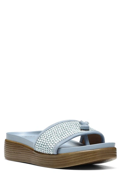 Donald Pliner Farrah Platform Sandal In Denim- Den