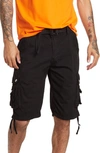 X-ray Belted Cargo Shorts In Black
