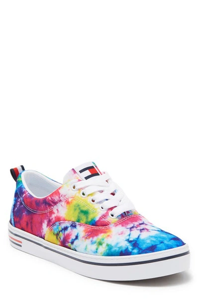 Tommy Hilfiger Men's Tie Dye Lace-up Remmo Sneakers Men's Shoes In