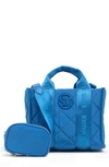 Steve Madden Minnie Nylon Crossbody Bag In Blue Sapphire