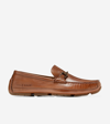 Cole Haan Wyatt Leather Bit Driver Loafer In British Tan