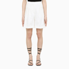 MAX MARA WHITE GHIOTTO SHORTS