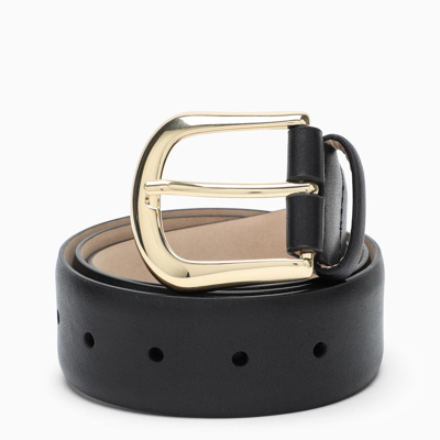 B-low The Belt Black Leather Kennedy Belt