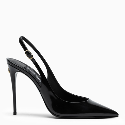 Dolce & Gabbana Black Patent Leather Pumps