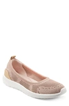 Easy Spirit Glitz Slip-on Sneaker In Rose Gold