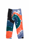 Stella Mccartney Trousers With Tie Dye Pattern In Multicolor