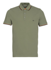 Fay Polo Shirt With Embroidered Logo In Green