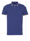 Fay Polo Shirt With Embroidered Logo In Blue
