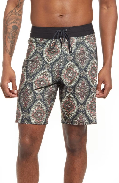 Volcom Fuse Stoney Swim Trunks In Black