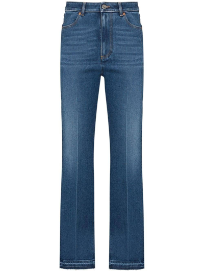 Valentino Flared Jeans In Denim - Atterley In Blue