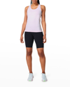 Sweaty Betty Athlete Seamless Workout Tank Top In Mistflower Purple