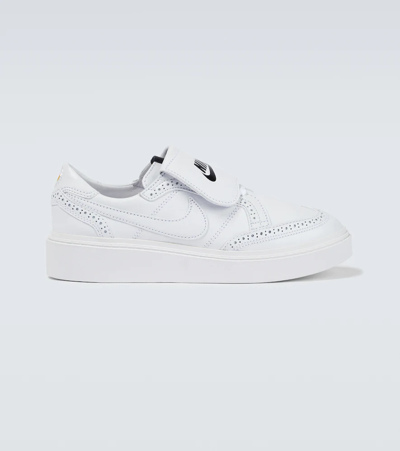 Nike X Peaceminusone Kwondo 1 Sneakers In White/white-white