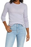 Project Naadam Naadam Crewneck Cashmere Sweater In Lavendar
