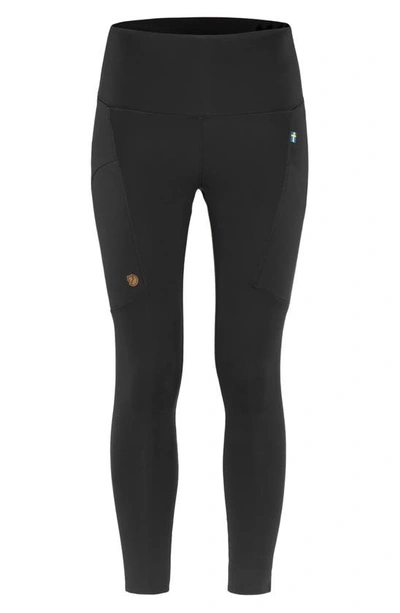 Fjall Raven Women's Abisko 7/8 Length Tights In Black