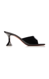 Amina Muaddi Women Patent-leather Lupita Sandals In Black