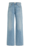 CITIZENS OF HUMANITY WOMEN'S ANNINA STRETCH HIGH-RISE WIDE-LEG JEANS
