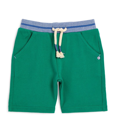 Absorba Babies' Cotton Drawstring Shorts (3-24 Months) In Green