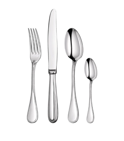 Christofle Perles Silver-plated 24-piece Cutlery Set
