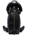 Thom Browne Leather Hector Backpack In Black