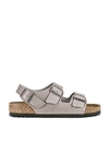 Birkenstock Milano In Vintage Stone Coin