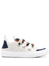 Marcelo Burlon County Of Milan Marcelo Burlon Man Sneakers Beige Size 9 Calfskin In White