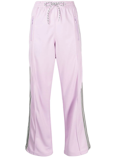 House Of Sunny No Doubt Straight-leg Woven Jogging Bottoms In Lilac